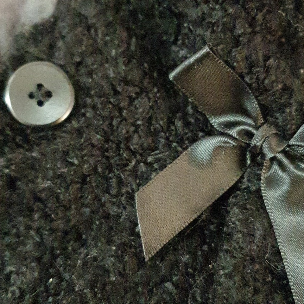 Zara Baby black soft coat - Picture 7 of 8